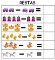 Si en un paquete de golosinas que hemos comprado entran cincuenta unidades, y nos hemos comido siete
